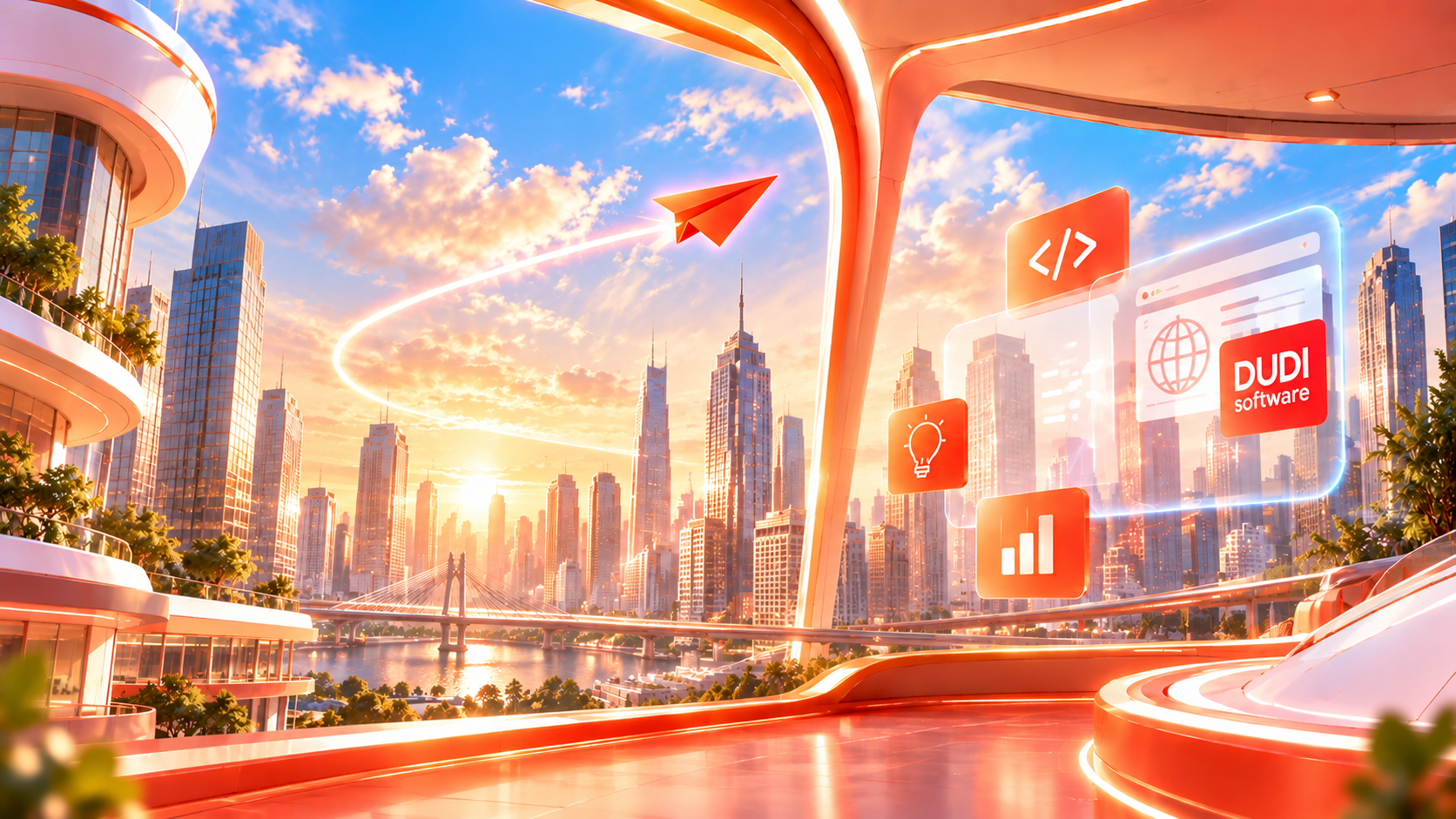 DUDI Software Hero Background